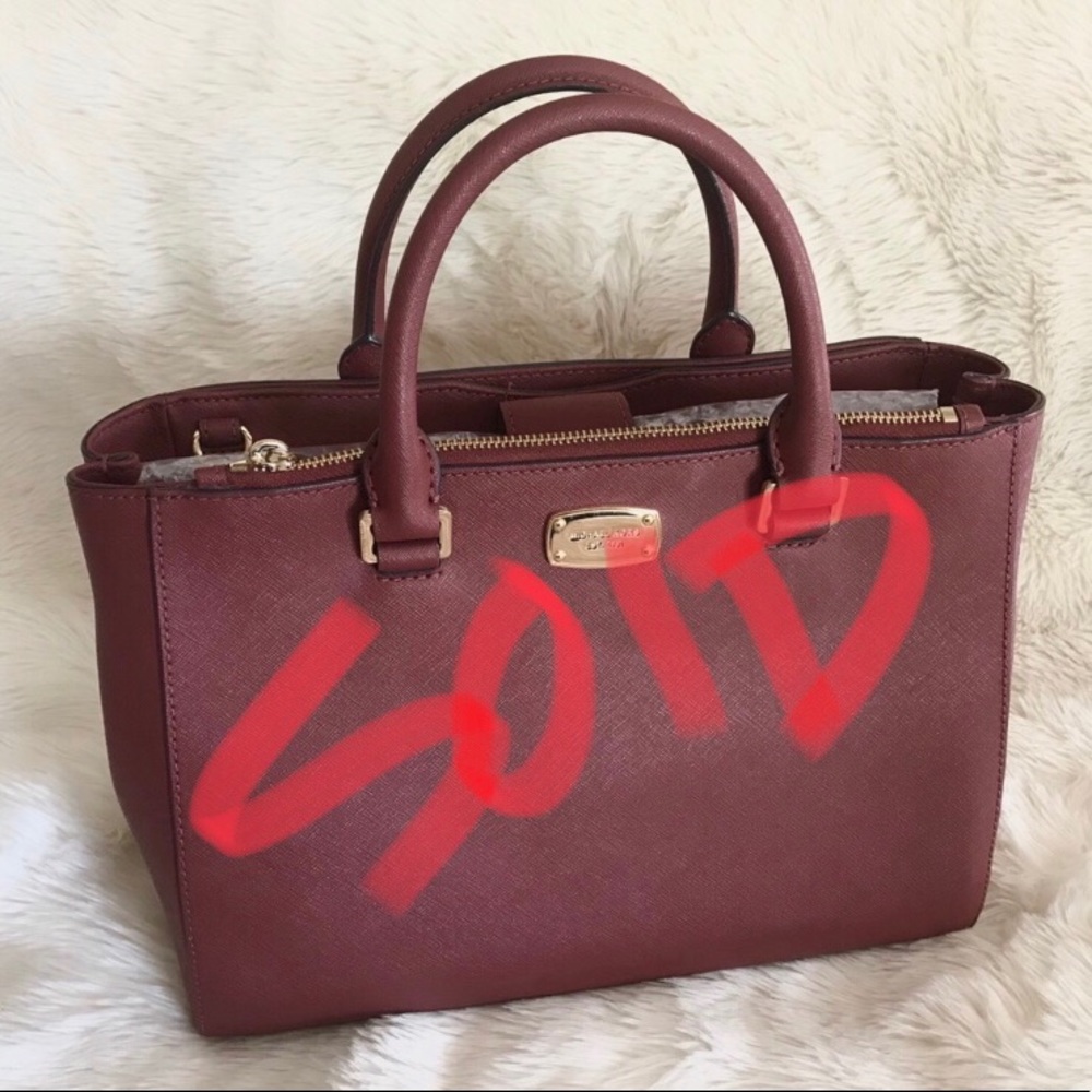 SOLD Michael Kors Kellen Satchel Brick